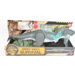 MATTEL JURASSIC WORLD: SURVIVAL - TYRANNOSAURUS REX MUSCLE MADNESS (JKG92) – Zboží Dáma