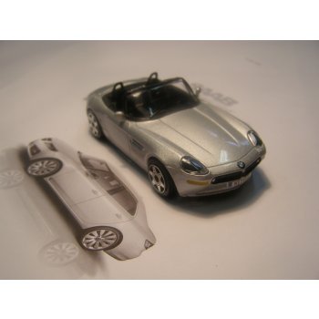 Bburago BMW Z8 stříbrná 1:43