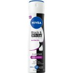 NIVEA antiperspirant sprej Black & White Authentic 150 ml – Zboží Dáma