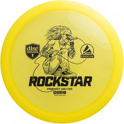 Discmania Active Premium Rockstar Žlutá