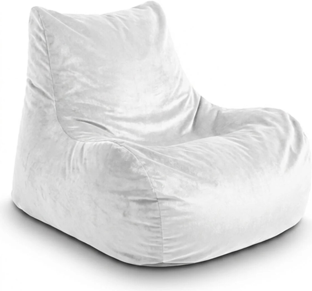 Sablio Bean Softy Cloud White 60 x 70 x 70 cm