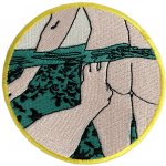 Nažehlovací nášivka Zadek pod vodou 8,5 x 8,5 cm – Hledejceny.cz