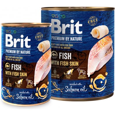 Brit Premium by Nature Fish with Fish skin 400 g