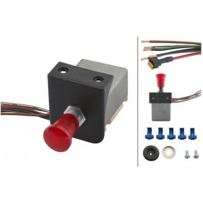 Vypínač výstražných blikačů HELLA 6HD 002 535-101 | Zboží Auto