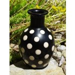 Dekorativní váza malá (puntíky, 16 cm) – Hledejceny.cz