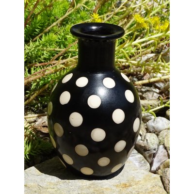 Dekorativní váza malá (puntíky, 16 cm) – Hledejceny.cz