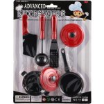 Teddies Sada nádobí 7ks červená – Zbozi.Blesk.cz