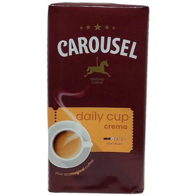 Carousel Daily Cup CREMA mletá káva 250 g – Hledejceny.cz