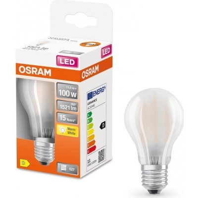 Osram 4058075124660 Klasická LED žárovka E27 11 W STAR, teplá bílá – Zboží Živě
