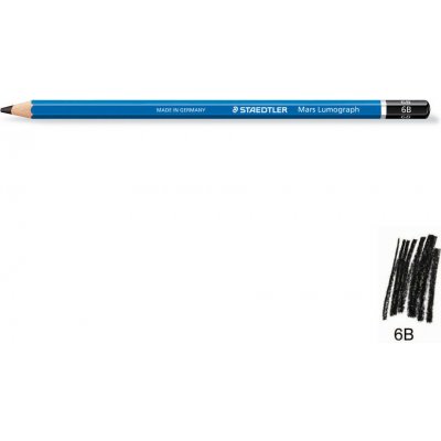Staedtler Mars Lumograph 6B – Zboží Mobilmania
