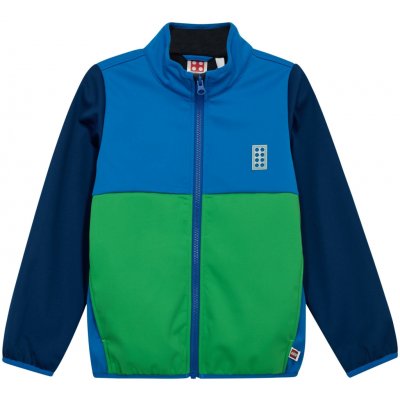 Lego Wear dětská softshellová bunda modrá/zelená – Hledejceny.cz