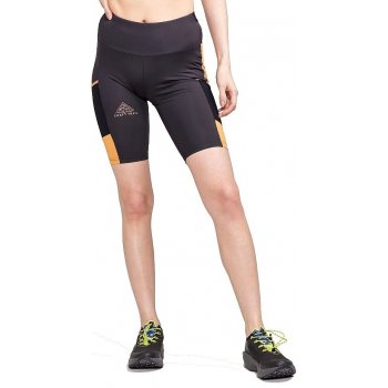 Craft W Kalhoty PRO Trail Short Tights tmavě šedá