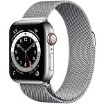 SES Elegantní kovový pásek pro chytré hodinky Apple Watch 40 mm 6.série - stříbrný 9058 – Zboží Živě