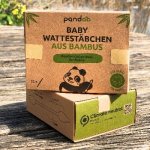 Pandoo Bambusové dětské Vatové tyčinky do uší s bio bavlnou 55 ks – Zboží Dáma Pandoo Bambusové dětské Vatové tyčinky do uší s bio bavlnou 55 ks – Zboží Dáma