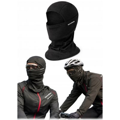 SPORTOVNÍ KUKLA UNISEX POD PŘILBU NA MOTORKU KOLO BALACLAVA ČERNÁ ROCKBROS – Sleviste.cz