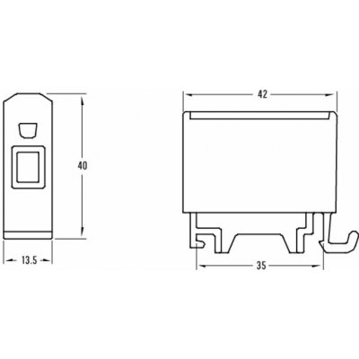 Pollmann Elektrotechnik 1006602 Svorka univerzální UK 16/1 PE, 85A, 1pól., AL/CU, krytá, ze.-žl., na DIN – Sleviste.cz