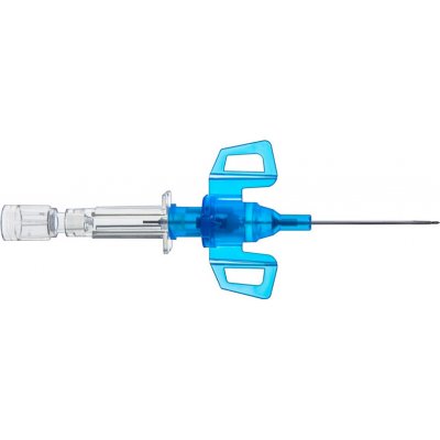 Introcan Safety 3 22 G 0,9x25 mm modrá Kanyla uzavřená 50 ks – Hledejceny.cz
