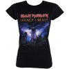 Dámské tričko s potiskem ROCK OFF Iron Maiden Legacy Army černá