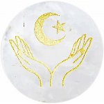 Nefertitis Křišťál tácek Ruce, měsíc a hvězda - dekorace NF49301 - cca 5,5 cm – Hledejceny.cz