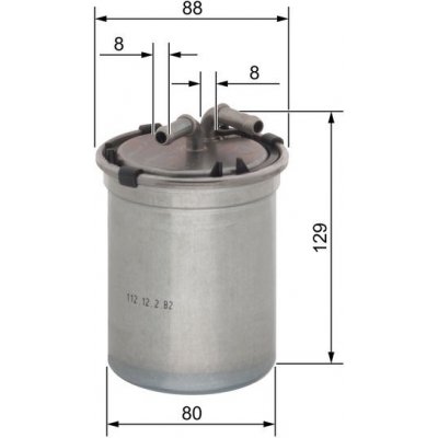 Palivový filtr BOSCH (BO 0450906500) | Zboží Auto