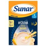 Sunar Ml.rýžová kaše Banán na dobrou noc 210 g – Zboží Mobilmania