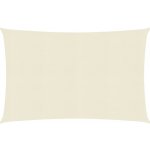 VidaXL HDPE 160 g/m² 5 x 6 m krémová – Zbozi.Blesk.cz