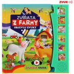 FONI Book Zvuková knížka Zvířátka na farmě Objevuj zvuky CZ verze 19x19,5cm – Hledejceny.cz