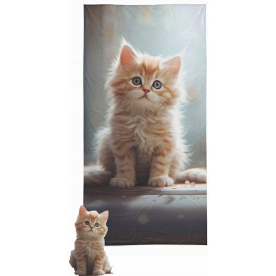 Detexpol Osuška Kotě rezavé 70x140 cm – Zboží Dáma Detexpol Osuška Kotě rezavé 70x140 cm – Zboží Dáma