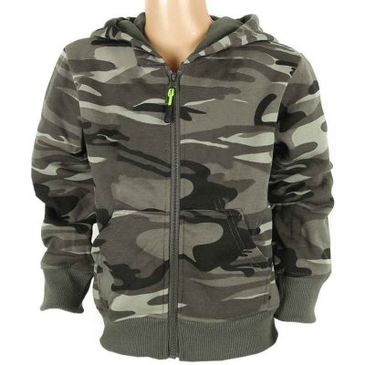 Champion Dětská maskáčová mikina Gold khaki – Zboží Dáma