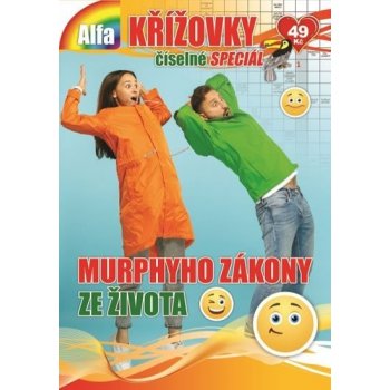 Křížovky čísené speciál 1/2019 - Murphyho zákony ze života - neuveden