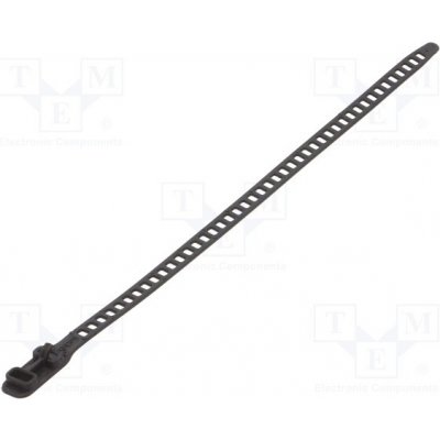 HELLERMANNTYTON 115-11349 Stahovací pásek; rozepínatelné; černá – Sleviste.cz