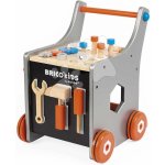 Janod dřevěný vozík BricoKids s magnetickými doplňky – Zboží Dáma