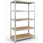 Linder Exclusiv Regál 180 x 100 x 60 cm 5 polic – Hledejceny.cz