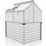 LANIT PLAST vyvýšený záhon s pařeništěm VITAVIA GAIA JUMBO PC 4 mm stříbrný LG3733 – Sleviste.cz