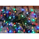 MagicHome Řetěz Vánoce Cherry Balls 100x LED multicolor IP44 8 funkcí osvětlení L-9,90 m ST8091142A – Hledejceny.cz