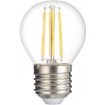 Optonica LED plastová žárovka G45 E27 4W čiré sklo stmívatelná 4W teplá bílá – Hledejceny.cz