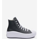 Converse Chuck Taylor All Star Move dámské kožené kotníkové tenisky černé – Hledejceny.cz