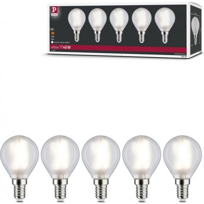 Paulmann Filament 230V LED kapka E14 5x4,8W 4000K mat 290.98 – Hledejceny.cz