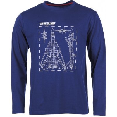 Tričko Mil-tec Top Gun Long Sleeve Navy – Hledejceny.cz