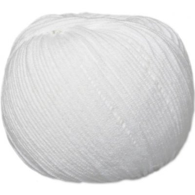 Příze Jeans (Vlna-Hep) 8002 bílá – Zboží Dáma