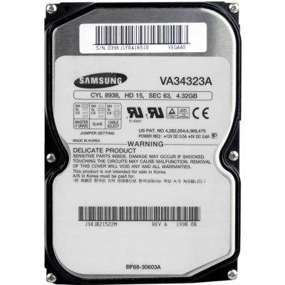 Samsung 4,30GB PATA IDE/ATA 3,5", VA34323A