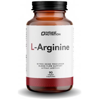 Natural Nutrition L-Arginin 90 kapslí – Hledejceny.cz