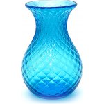 Váza 25cm - Káro - akvamarín – Hledejceny.cz