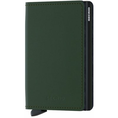 Secrid Slimwallet Matte Green & Black – Zboží Živě