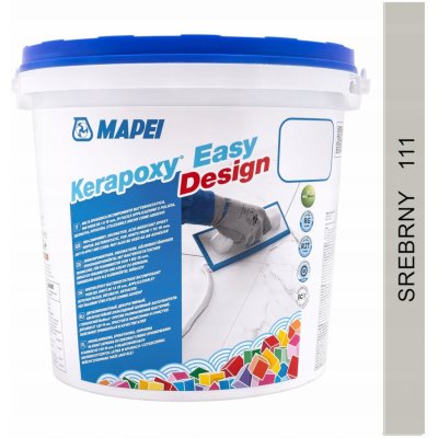 Mapei Kerapoxy Easy Design 3 kg stříbrná – Zboží Mobilmania