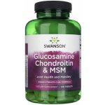 Swanson Glukosamin Chondroitin i MSM 120 tablet – Hledejceny.cz