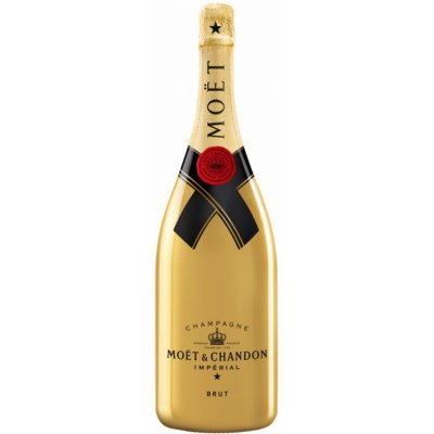 Moët & Chandon Impérial Brut Golden Magnum 12% 1,5 l (holá láhev) – Zboží Dáma