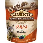 Carnilove Dog Pouch Paté Ostrich with Blackberries 300 g – Sleviste.cz