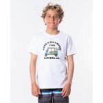Rip Curl COCHE SS TEE BOY Optical white – Sleviste.cz