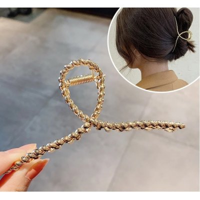 Skřipec do vlasů Bella Zlatá – Zboží Mobilmania